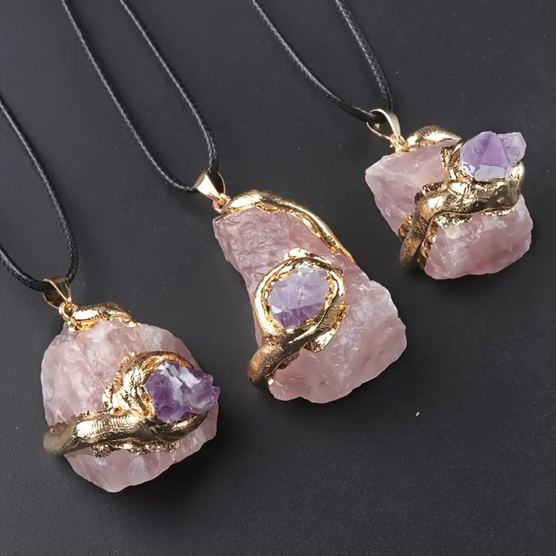 Wholesale of Multicolored Irregular Crystal Necklaces